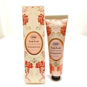 SABON Scalp Scrub Revitalizing Geranium ($25 Retail) 90g, 3.2 oz New In Box